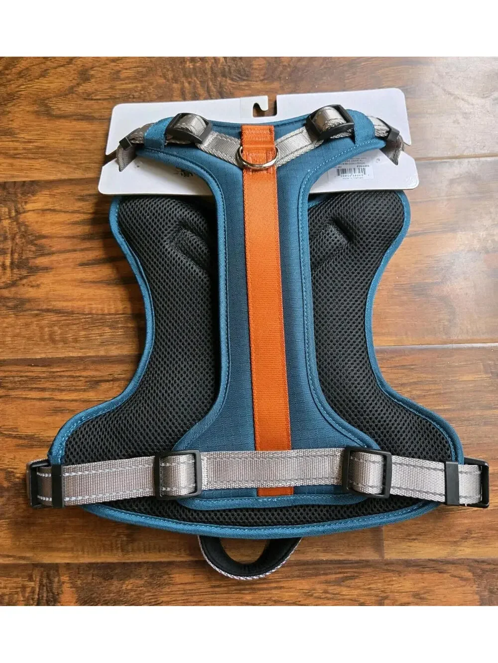 Meijer Multifunction Dog Harness & Removable Frisbee Toy Green Orange XL 28